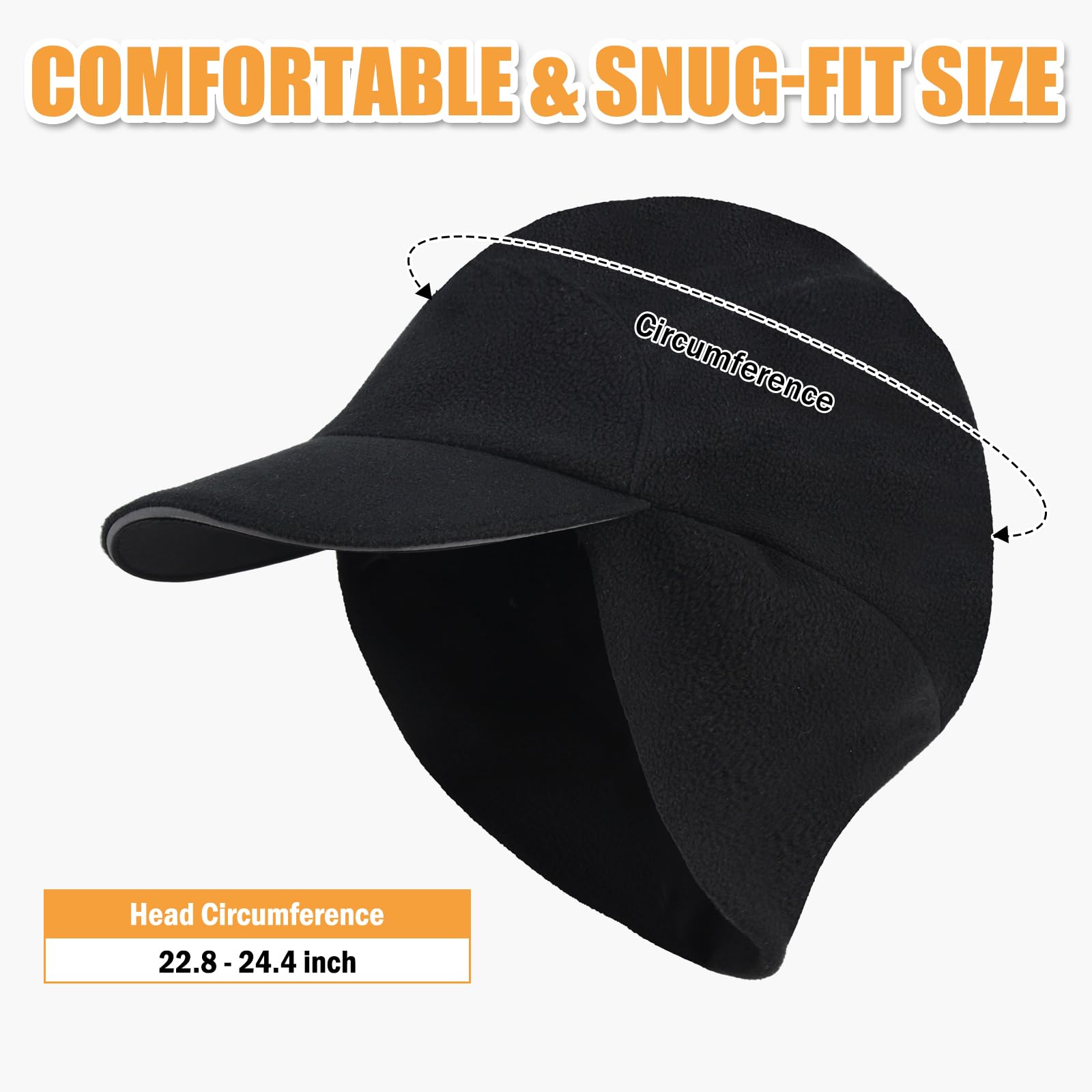 AYAMAYA soft fleece delivers snug, comfortable fit for most women