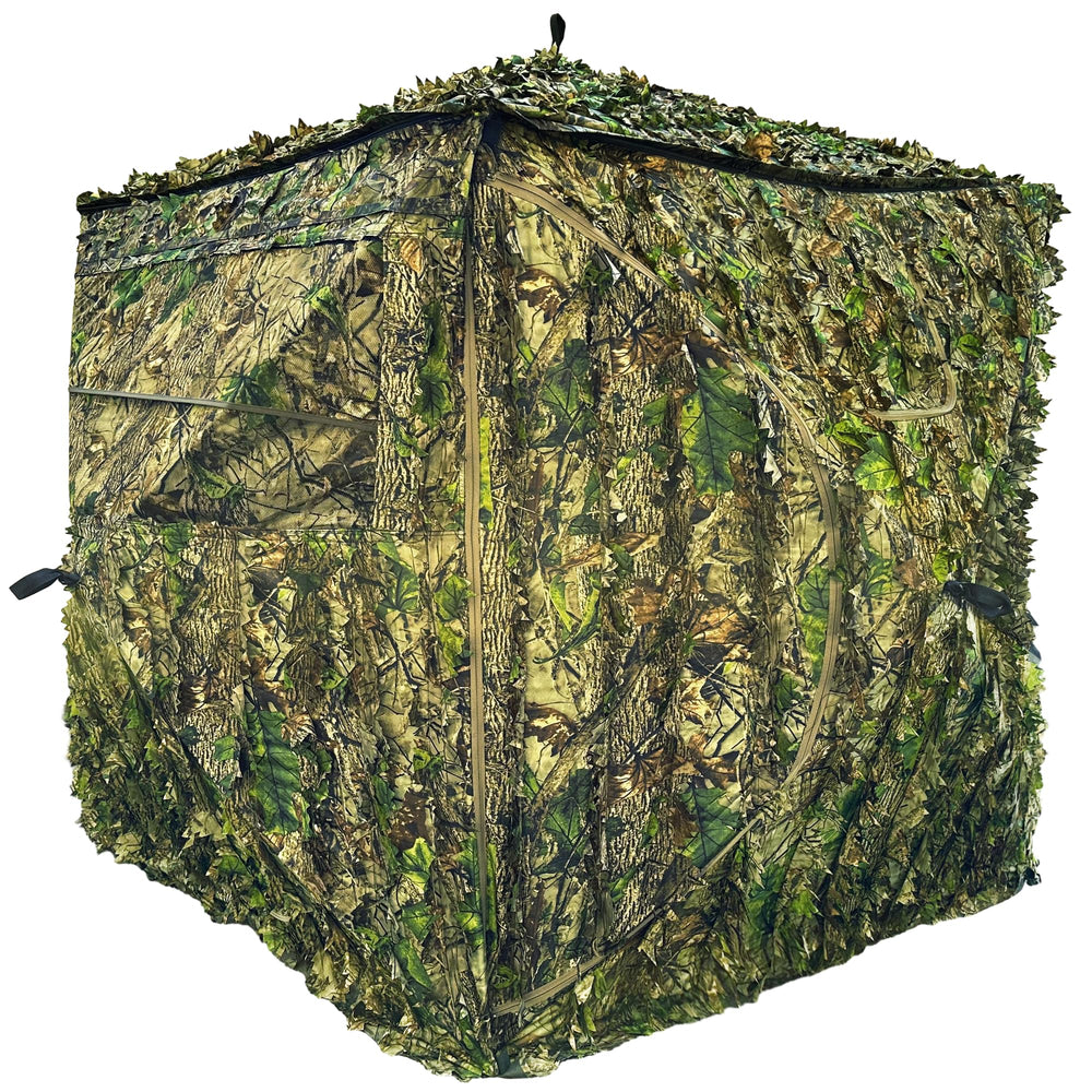 AYIN See Trough travel-ready blind supports mobile deer hunting trips.