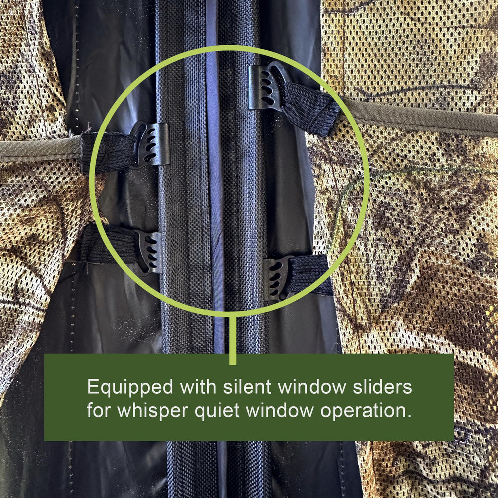 AYIN See Trough weatherproof fabric with reinforced hubs for rugged conditions.