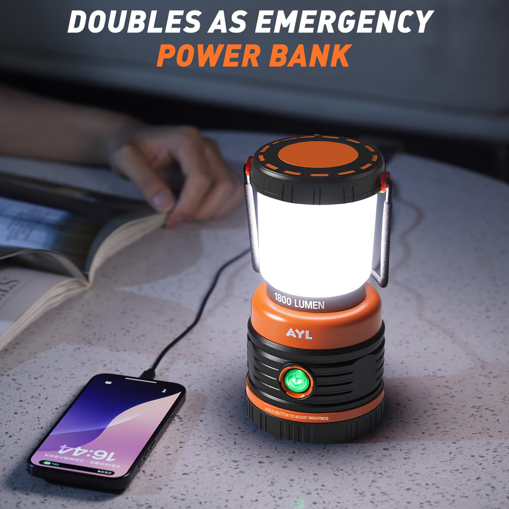 AYL 2-pack lanterns provide dependable lighting for groups and backups.