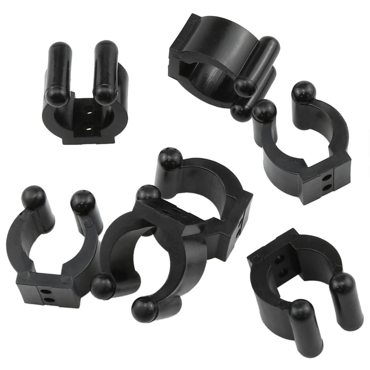 Clip with two pre-drilled mounting holes for screws