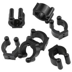 Clip with two pre-drilled mounting holes for screws