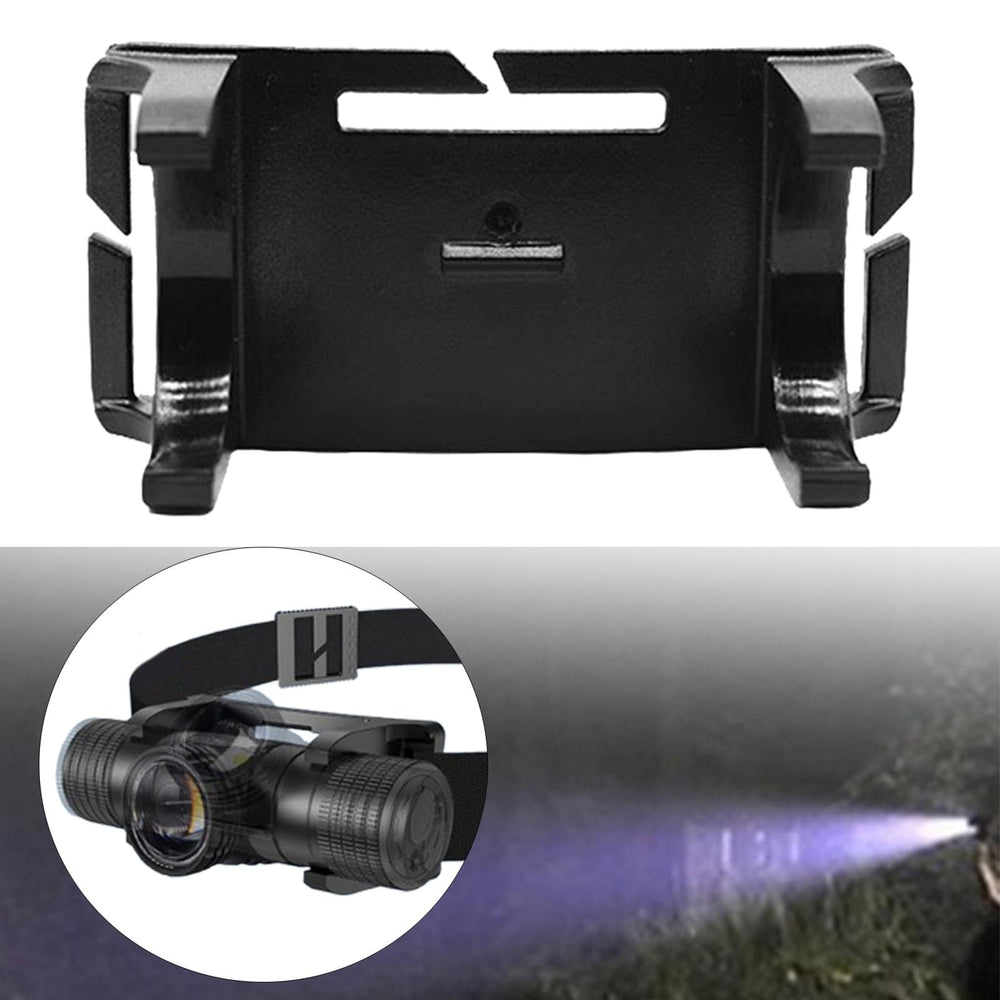 Aymzbd headlamp bracket provides stable support on uneven terrain.