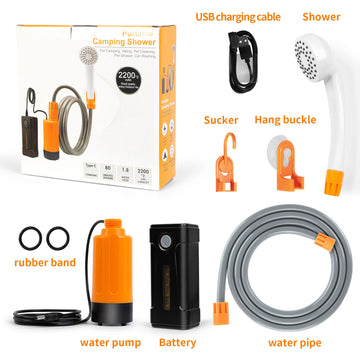 AZXJC compact 25oz unit fits in a backpack for travel and storage.