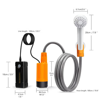 AZXJC detachable battery charging dock highlights safe battery design for longer life.