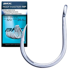 B Breakthrough Clean Technologies Reefmaster NP 5/0 front view highlighting durability for big catches