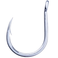 B Breakthrough Clean Technologies Reefmaster NP 5/0 hook detail shows sharp point and construction