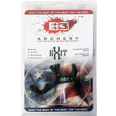 B3 Archery Exit hardened stainless hook delivers durability in rugged use.