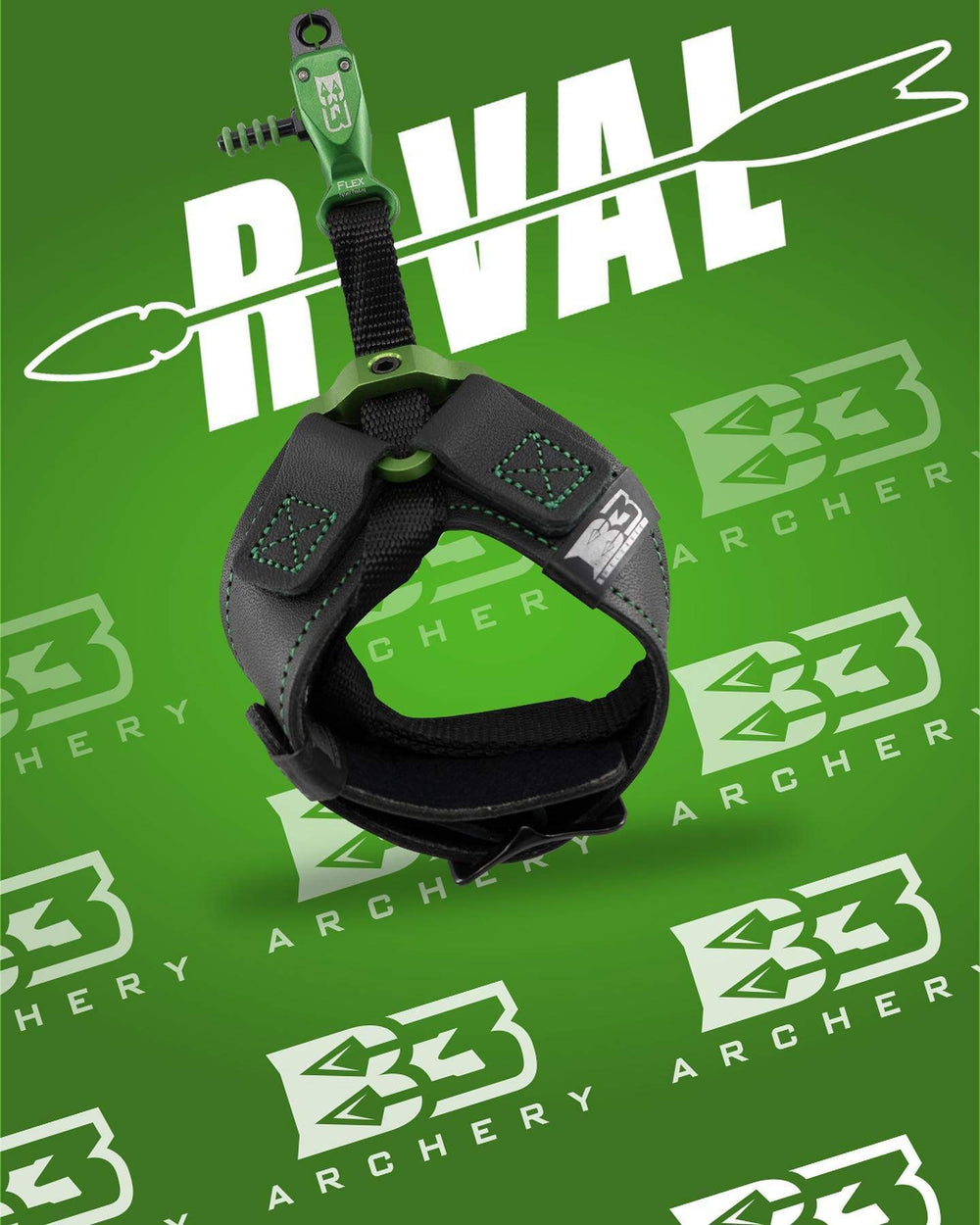 B3 Archery Flex Connector System adjusts for different hand sizes and a streamlined feel.
