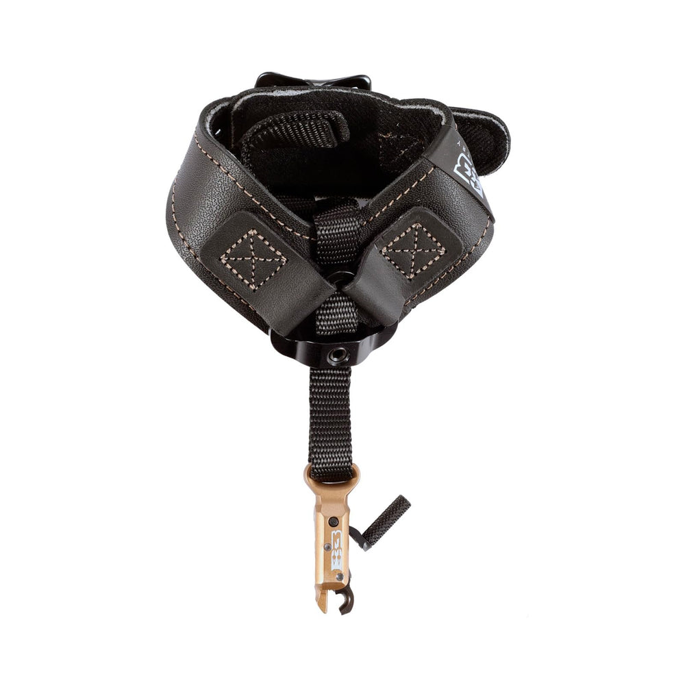 B3 Archery King Flex jaw closeup shows durable blackened stainless steel jaw.