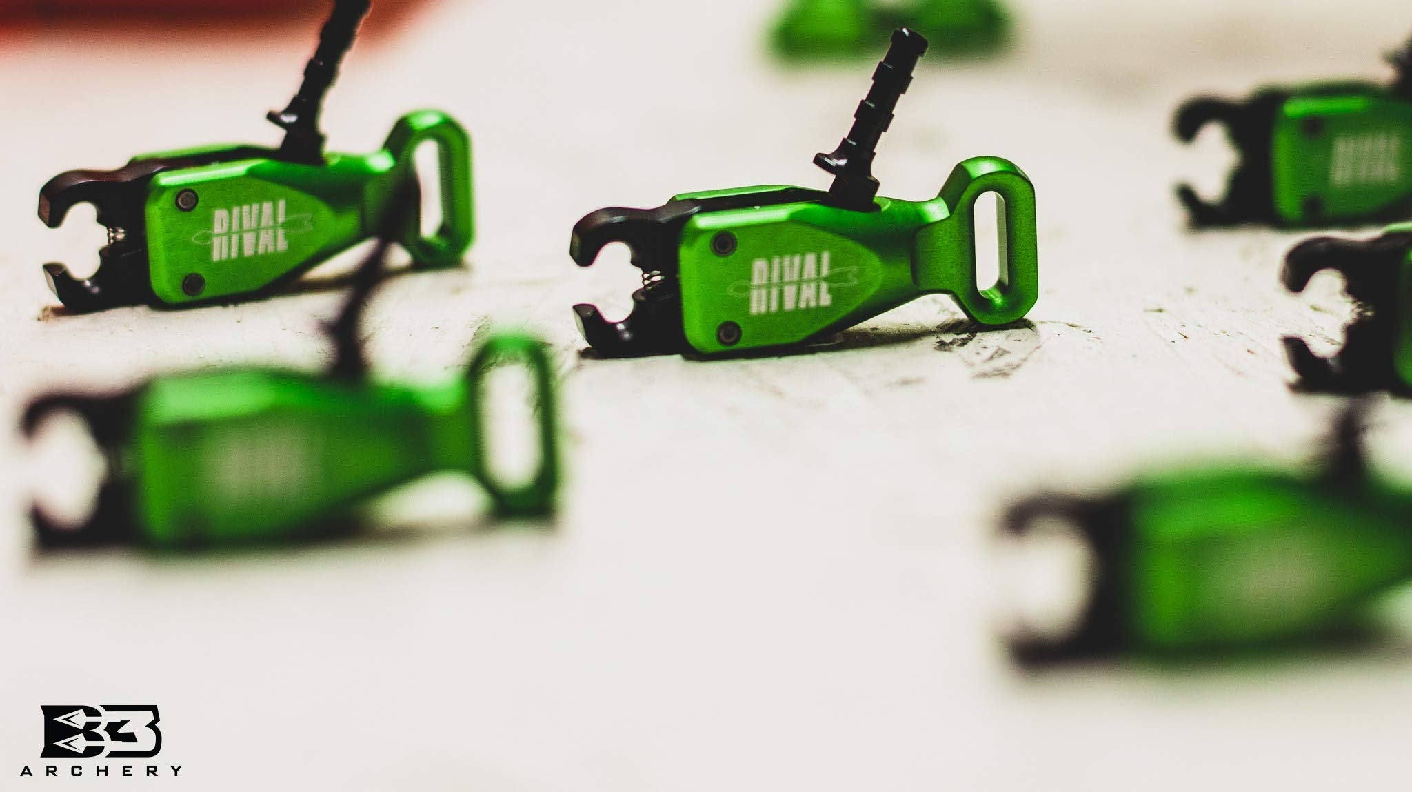 B3 Archery Micro Anodized Jaws provide durable, lightweight holding power.