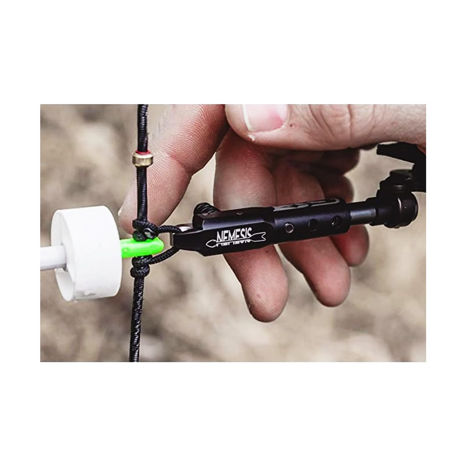 B3 Archery Nemesis swivel/flex connector shows versatile setup options for different shooter styles.