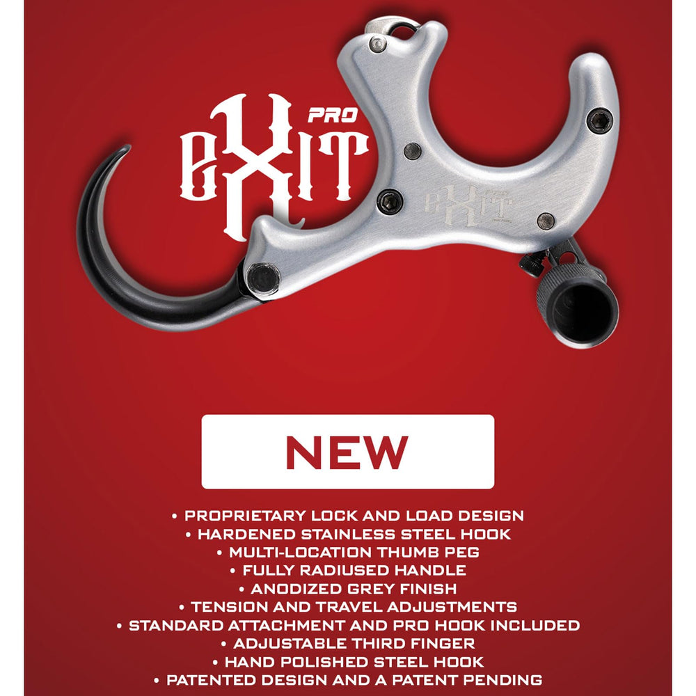 B3 Exit Pro Release Grey internal design supports smooth operation and consistent tension management.