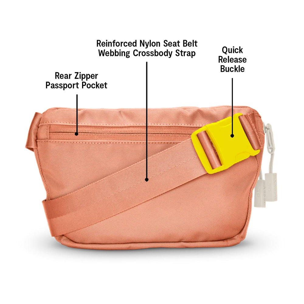 Baboon to the Moon fullsize 3L side wear demonstrates versatile crossbody or waist use.