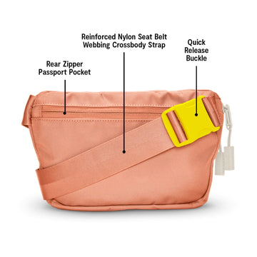Baboon to the Moon fullsize 3L side wear demonstrates versatile crossbody or waist use.