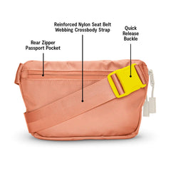 Baboon to the Moon fullsize 3L side wear demonstrates versatile crossbody or waist use.