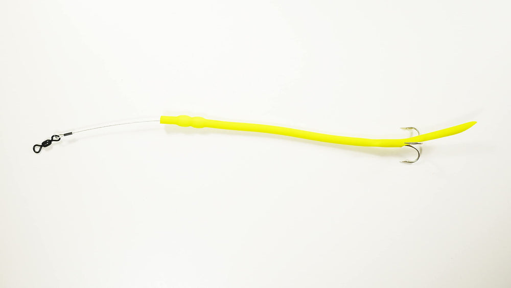 Chartreuse Baby Barracuda Tube Lure 3-Pack image