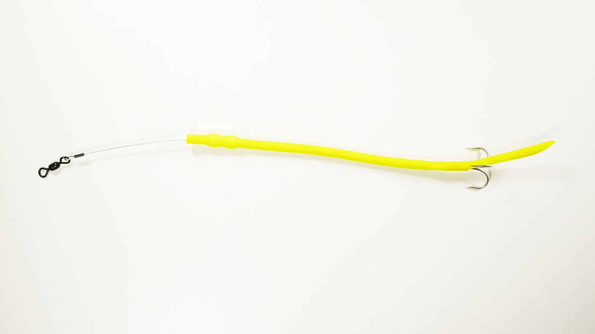 Chartreuse Baby Barracuda Tube Lure 3-Pack image