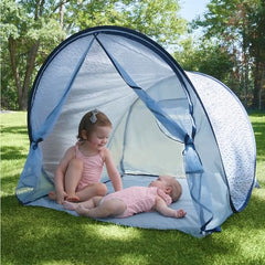 Babymoov anti-UV tent with UPF 50+ protection shields baby from sun