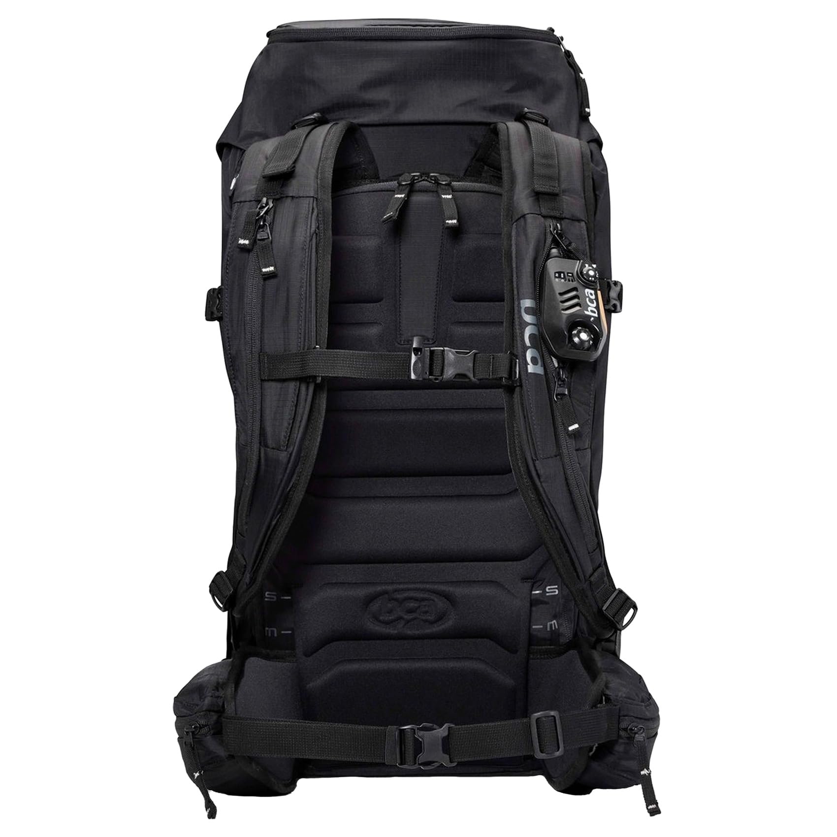 Backcountry Access Stash 40 orange compartments visible for gear organization