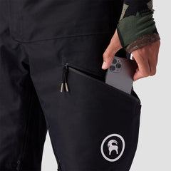 Backcountry Cottonwoods GORE-TEX Shell Bib Pant side vents for quick cooldowns