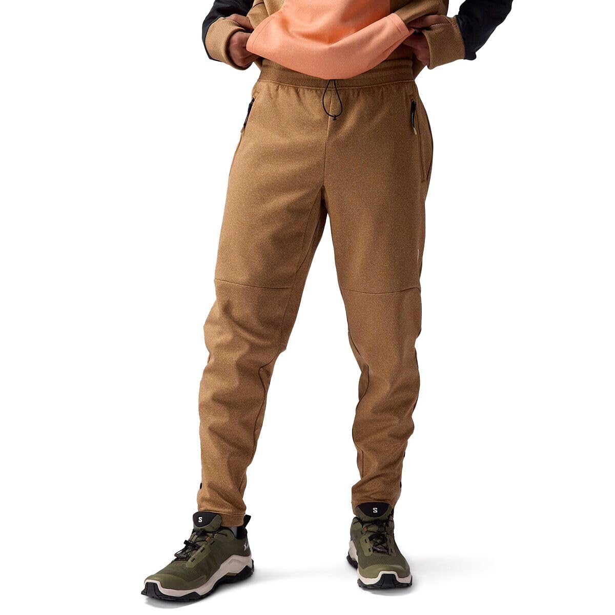 Backcountry Meltdown Pant on model during snowy activity showing mobility.