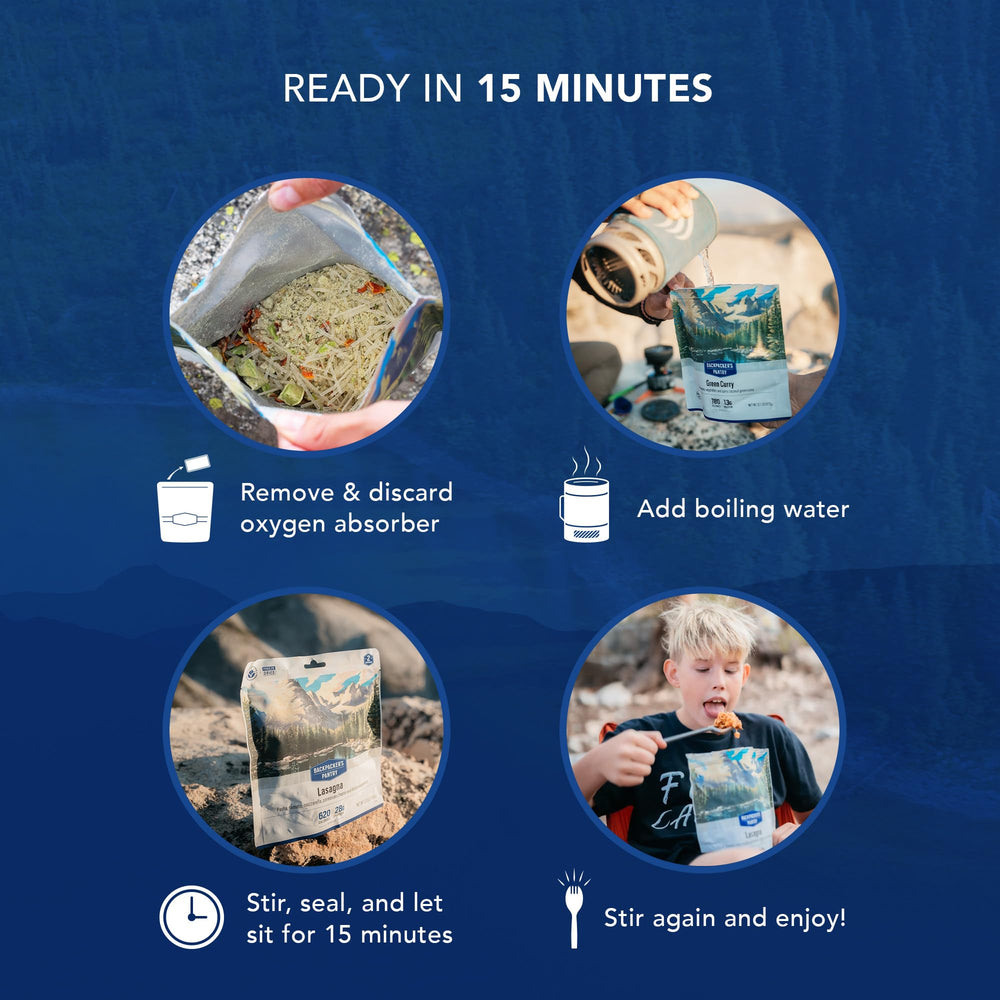 Backpacker's Pantry chana masala spice blend showcases bold flavors.