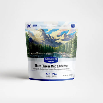 Backpacker's Pantry three-cheese mac meal comforting pantry staple