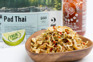 Backpacker's Pantry Pad Thai freeze-dried storage for emergencies and travel.