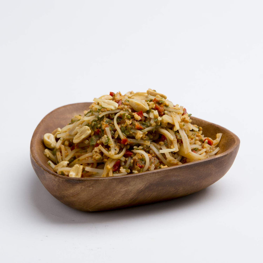 Backpacker's Pantry Pad Thai roasted peanuts add crunch and flavor.