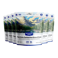 Backpacker's Pantry Three Sisters Stew pouch-6-count for easy camping meals.