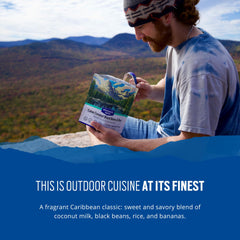 Backpacker's Pantry vegan gluten-free badge on packaging for plant-based travelers
