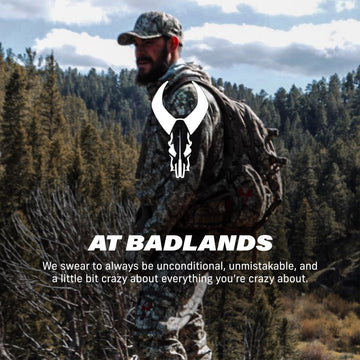 Badlands 2200 lifetime-warranty emphasizes durable gear built to last.