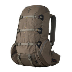 Badlands 2200 meat shelf backpack illustrates built-in meat hauler for field processing.