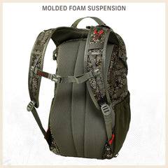Badlands ATX 12 pack molded foam suspension delivers all day comfort