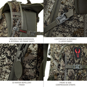Badlands ATX 12 pack SWAP system enables modular setups for hunting trips