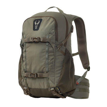 Badlands ATX 16 pack front view highlights mid-size versatility for all-day hunts