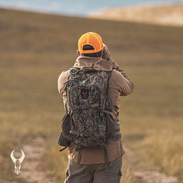 Badlands ATX 16 pack removable waistbelt enables weight redistribution for heavy loads