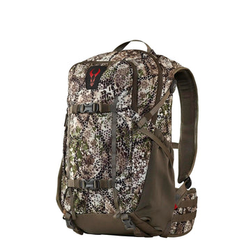 Badlands ATX 16 pack shows side and front compression straps for secure load control