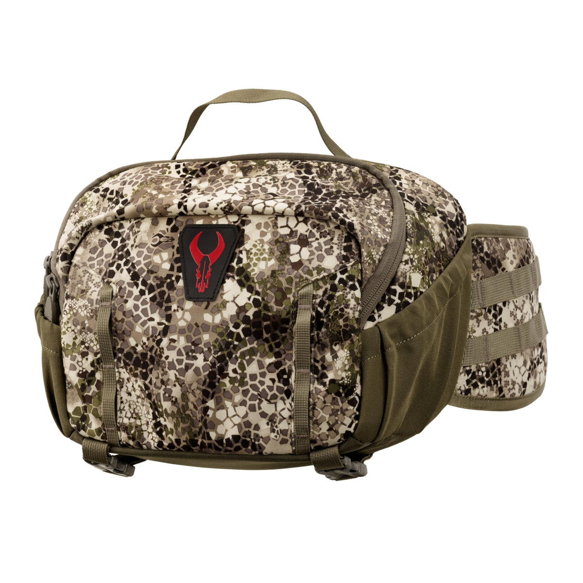 Badlands ATX Fanny Pack front view showing compact design and quick-access pockets