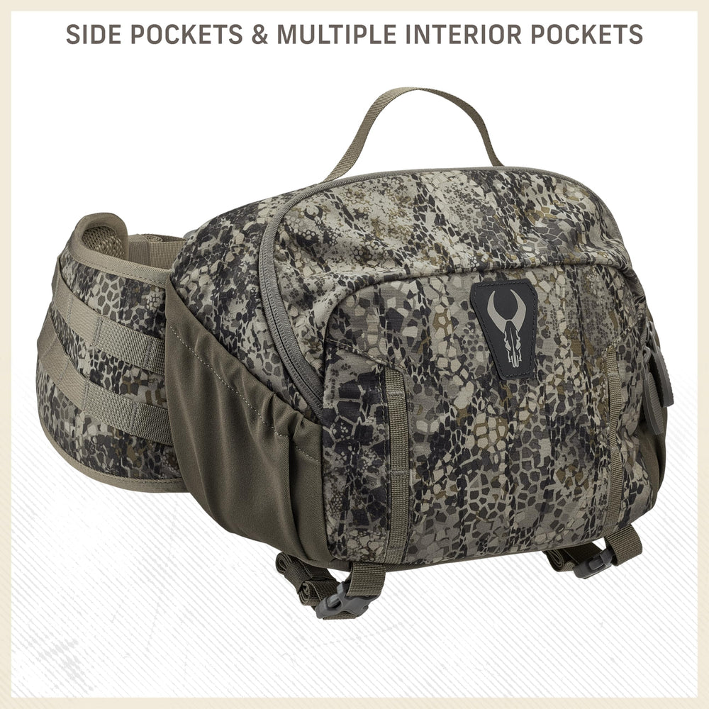 Badlands ATX Fanny Pack interior pockets keep items organized