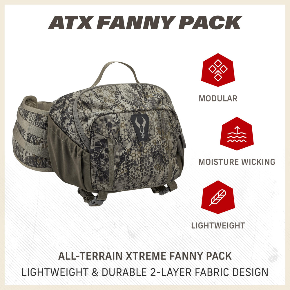 Badlands ATX Fanny Pack with MOLLE webbing for versatile attachments