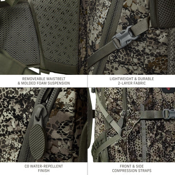 Badlands ATX16 pack SWAP system compatibility marks expandability for modular gear.