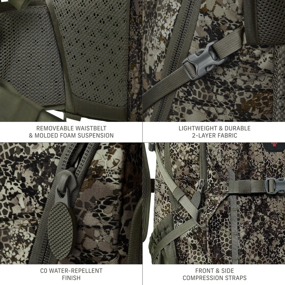 Badlands ATX16 pack SWAP system compatibility marks expandability for modular gear.