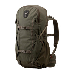 Badlands ATX 25 pack front view showing generous 2,500 cu in storage.
