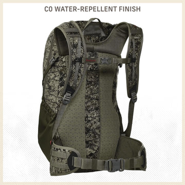 Badlands ATX 25 hydration compatibility supports long-duration hunts.