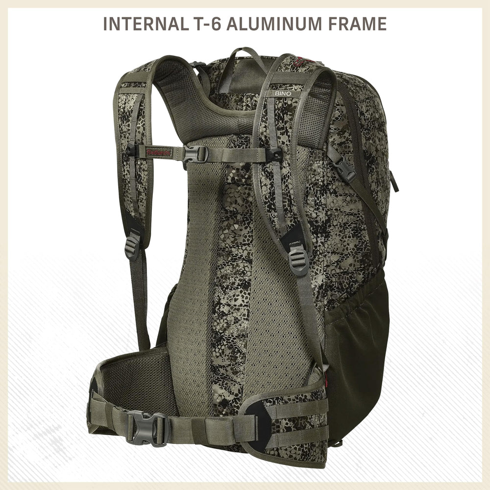 Badlands ATX 25 waistbelt closeup shows molded foam and comfort fit.