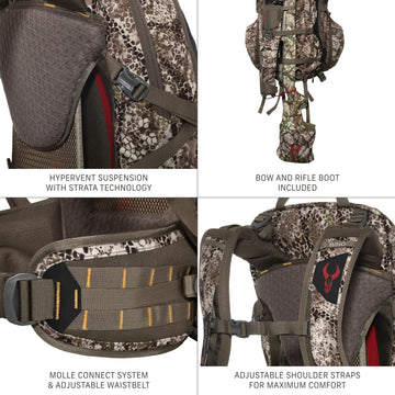 Badlands Diablo VT Rifle/Bow Boot holds gear securely while you glass.