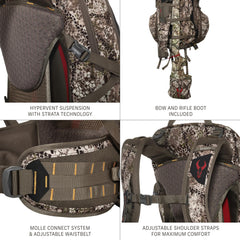Badlands Diablo VT Rifle/Bow Boot holds gear securely while you glass.