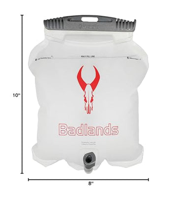 Badlands BPA-free PVC-free reservoir preserves taste and safety on adventures.